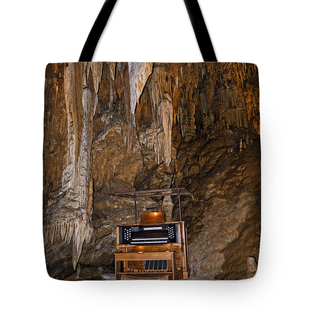 Luray Tote Bag featuring the photograph The Music of the Ages by Brenda Kean