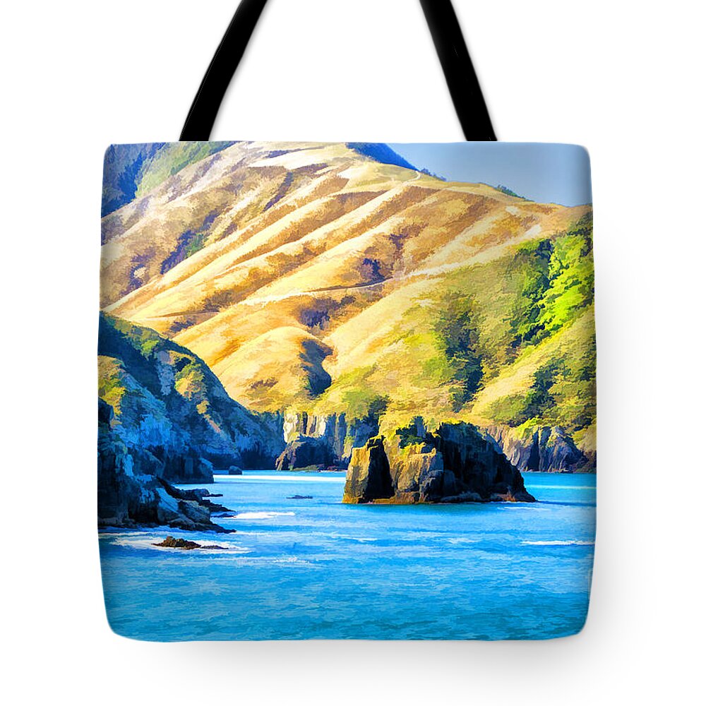 New Zealand Landscapes Lakes Tote Bag featuring the photograph The Narrows by Rick Bragan