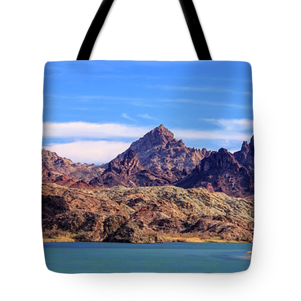 The Needles Tote Bag featuring the photograph The Needles by James Eddy