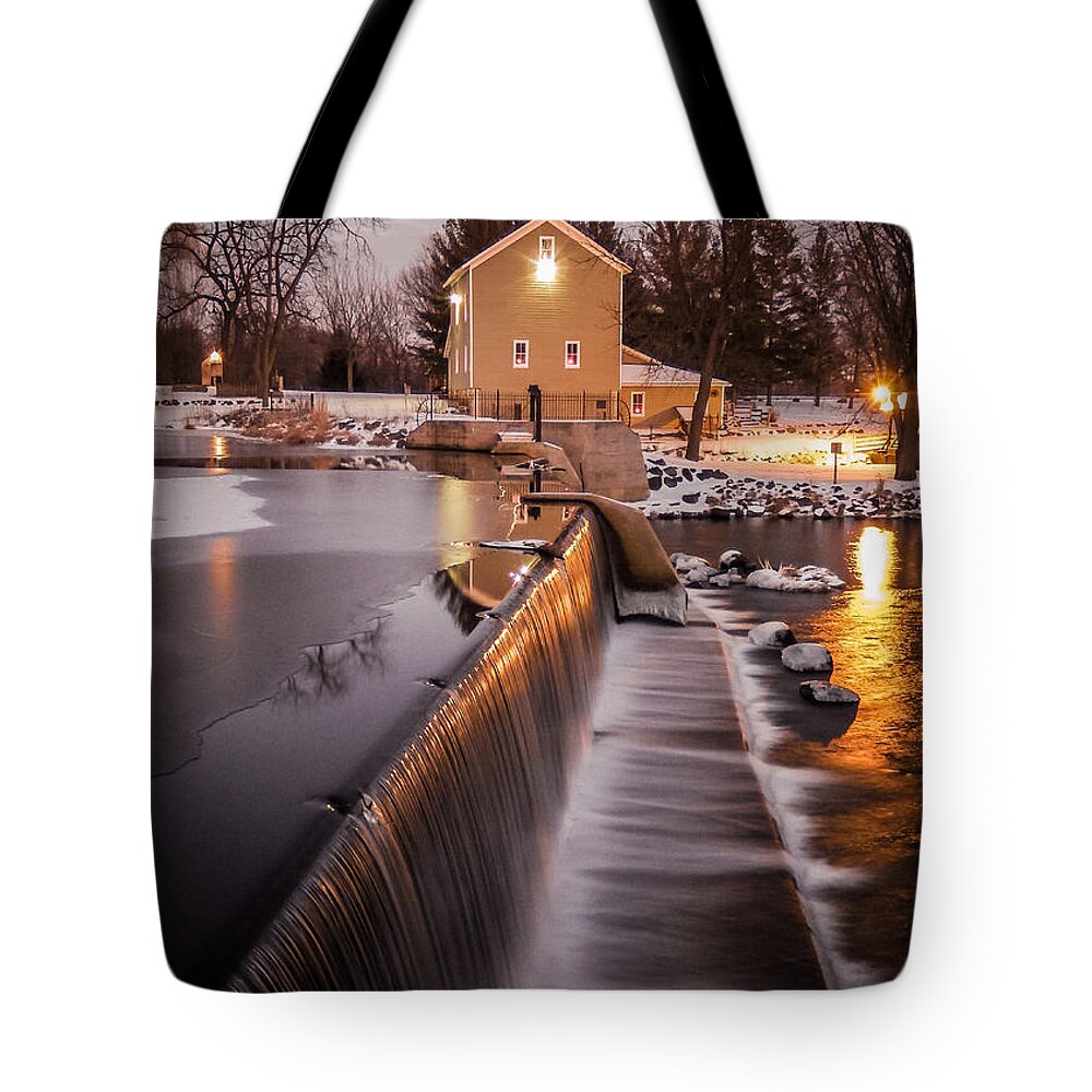 Beckman Mill Tote Bag featuring the photograph The New Year Cometh by Viviana Nadowski