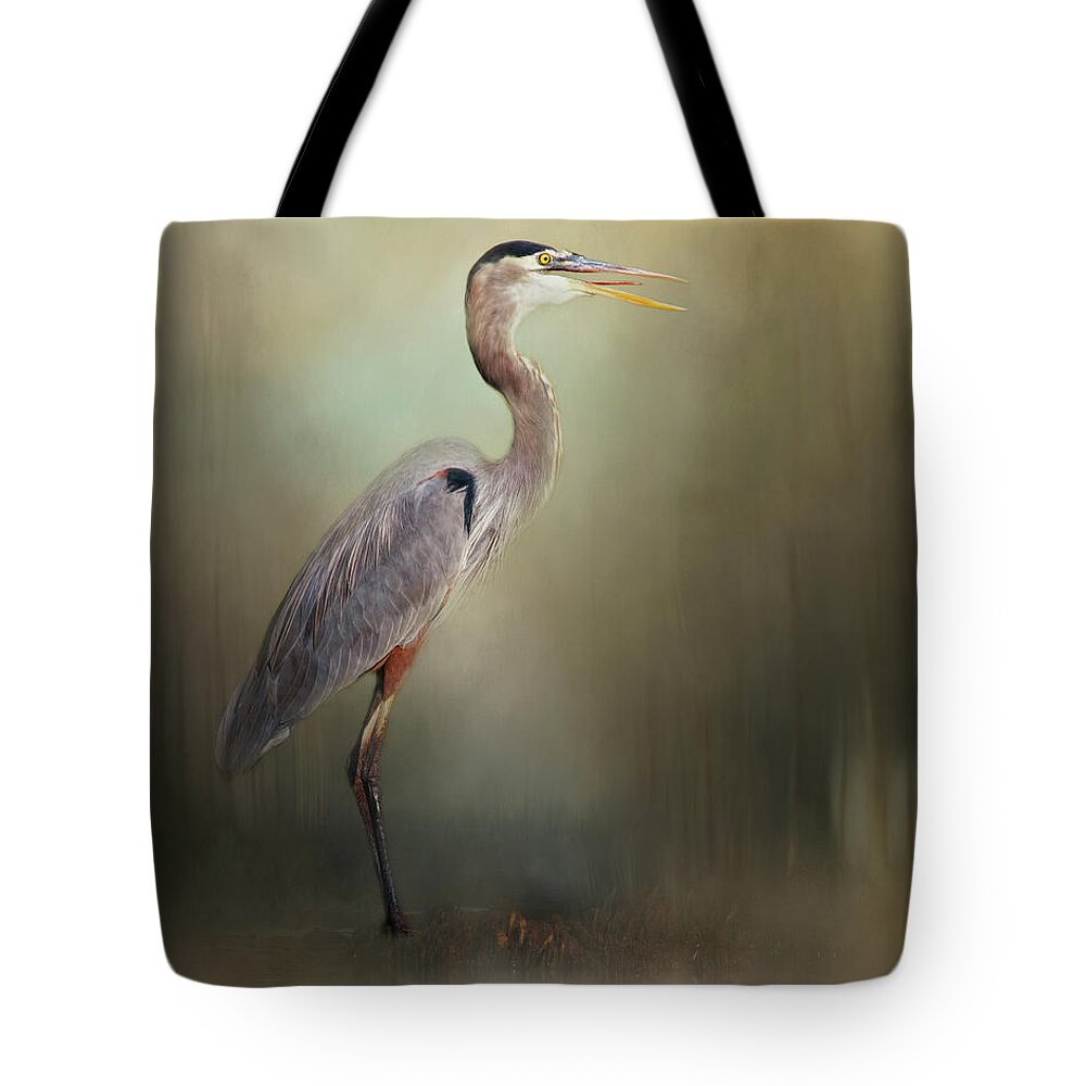 Animal Tote Bag featuring the photograph The Next Catch by Lana Trussell