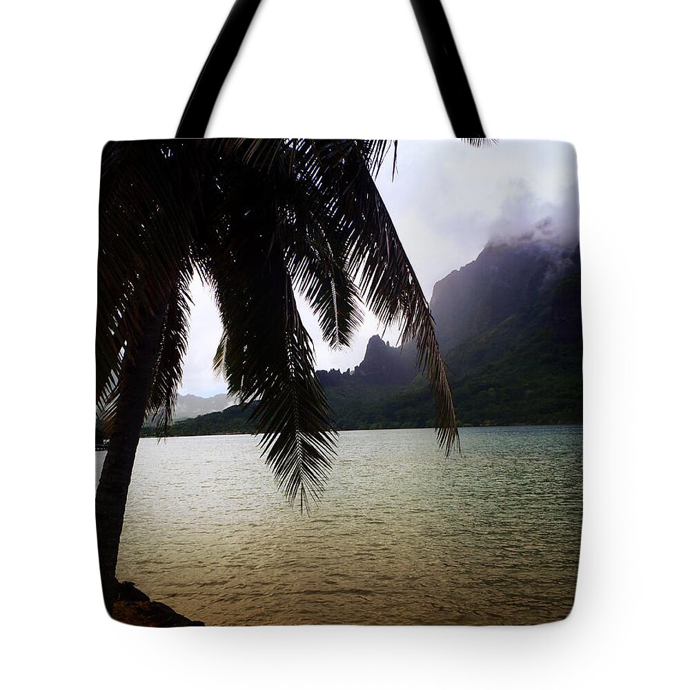 Cooks Bay Tote Bag featuring the photograph The Ocean in Moorea by Kathryn McBride