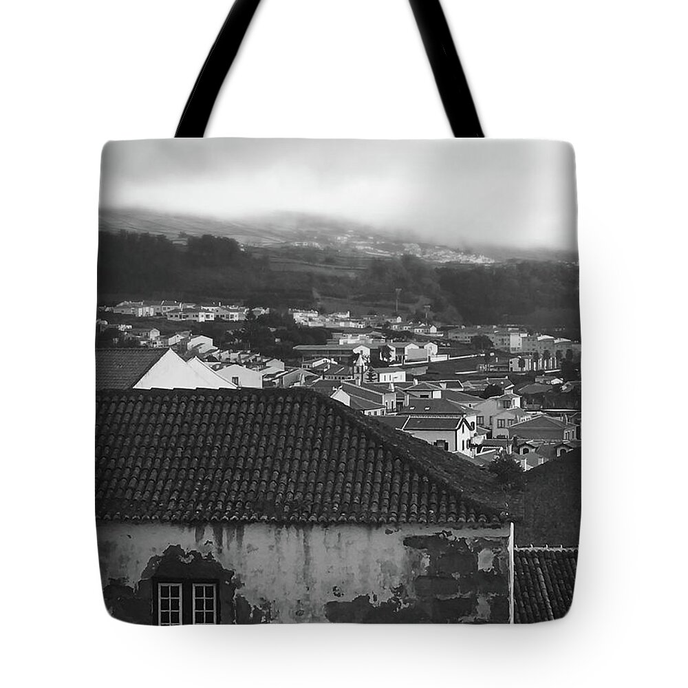 Kelly Hazel Tote Bag featuring the photograph The old and the New by Kelly Hazel