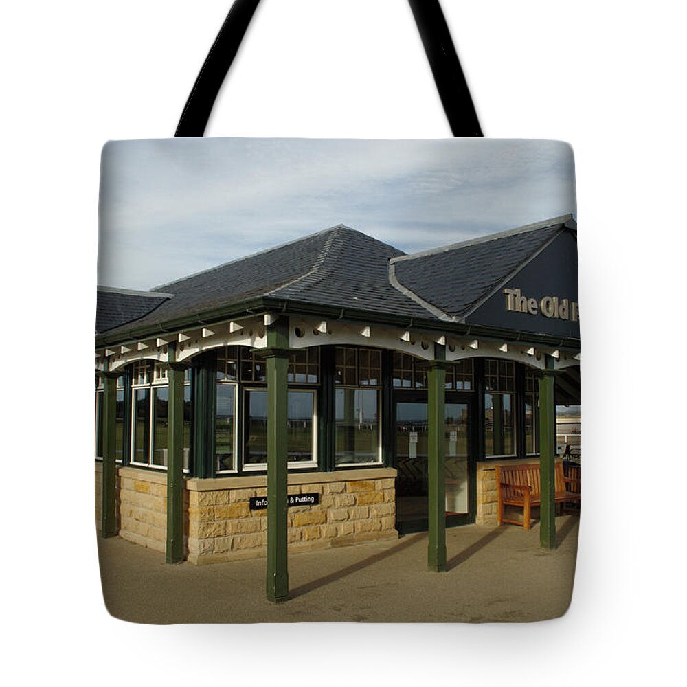 Landscape Tote Bag featuring the photograph The Old Pavilion by Adrian Wale