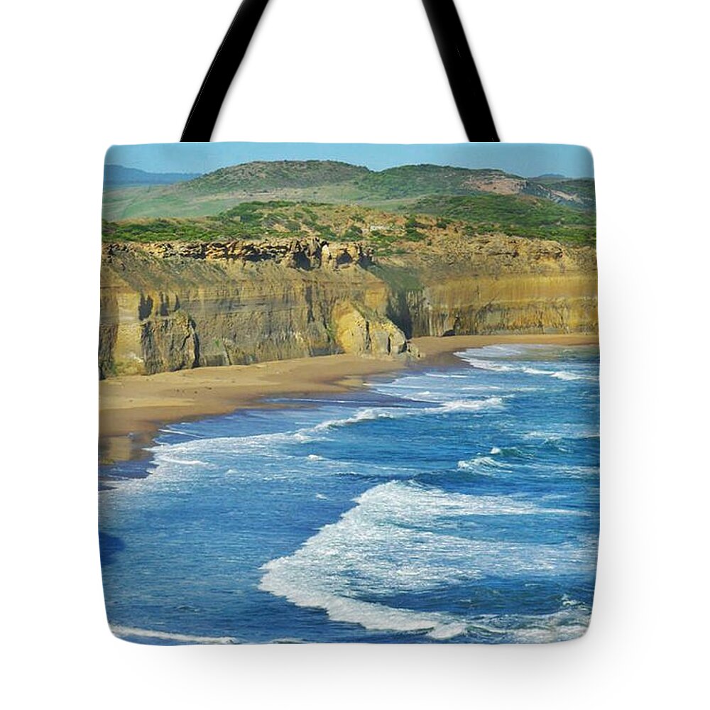 12 Apostles. Other Side Tote Bag featuring the photograph The other side of the 12 Apostles by Blair Stuart
