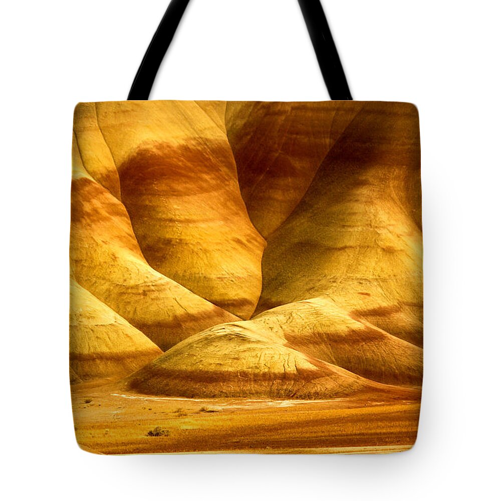 Oregon Tote Bag featuring the photograph The Painted Hills by Michael Cinnamond