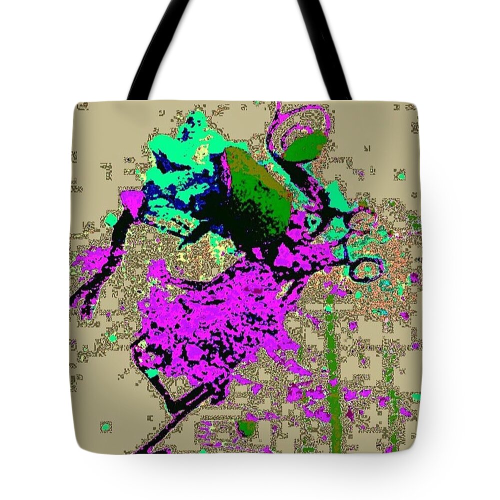Digital Tote Bag featuring the digital art The Particular by Roy Hummel