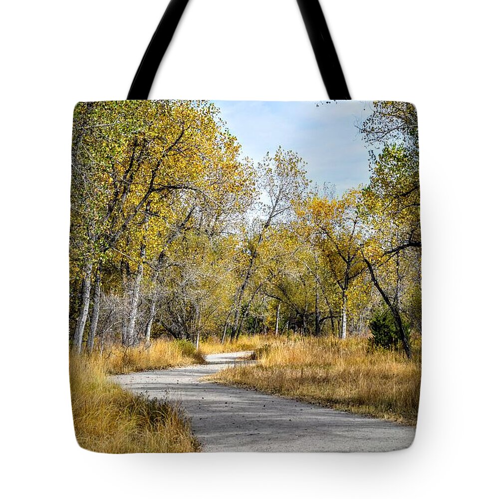 Path Tote Bag featuring the photograph The Path by Michael Brungardt