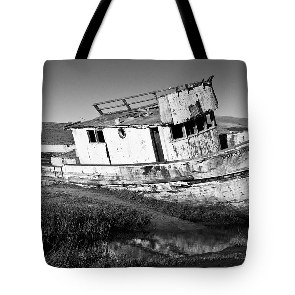 Ships Tote Bag featuring the photograph The Point Reyes by Brad Hodges