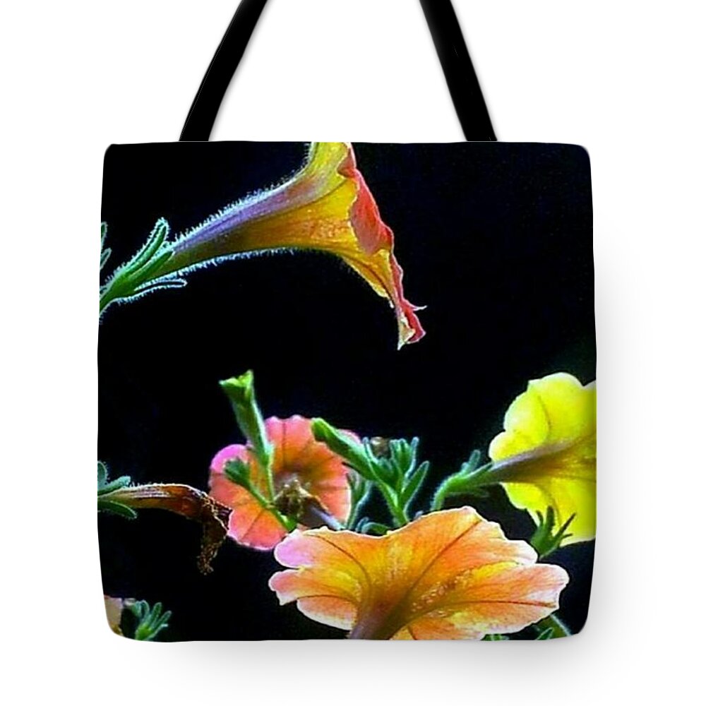 Flowers Tote Bag featuring the photograph The Profile by Dani McEvoy