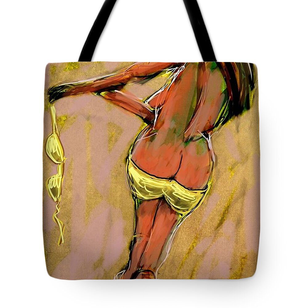 Beach Tote Bag featuring the painting The Race to Freedom by Jim Vance