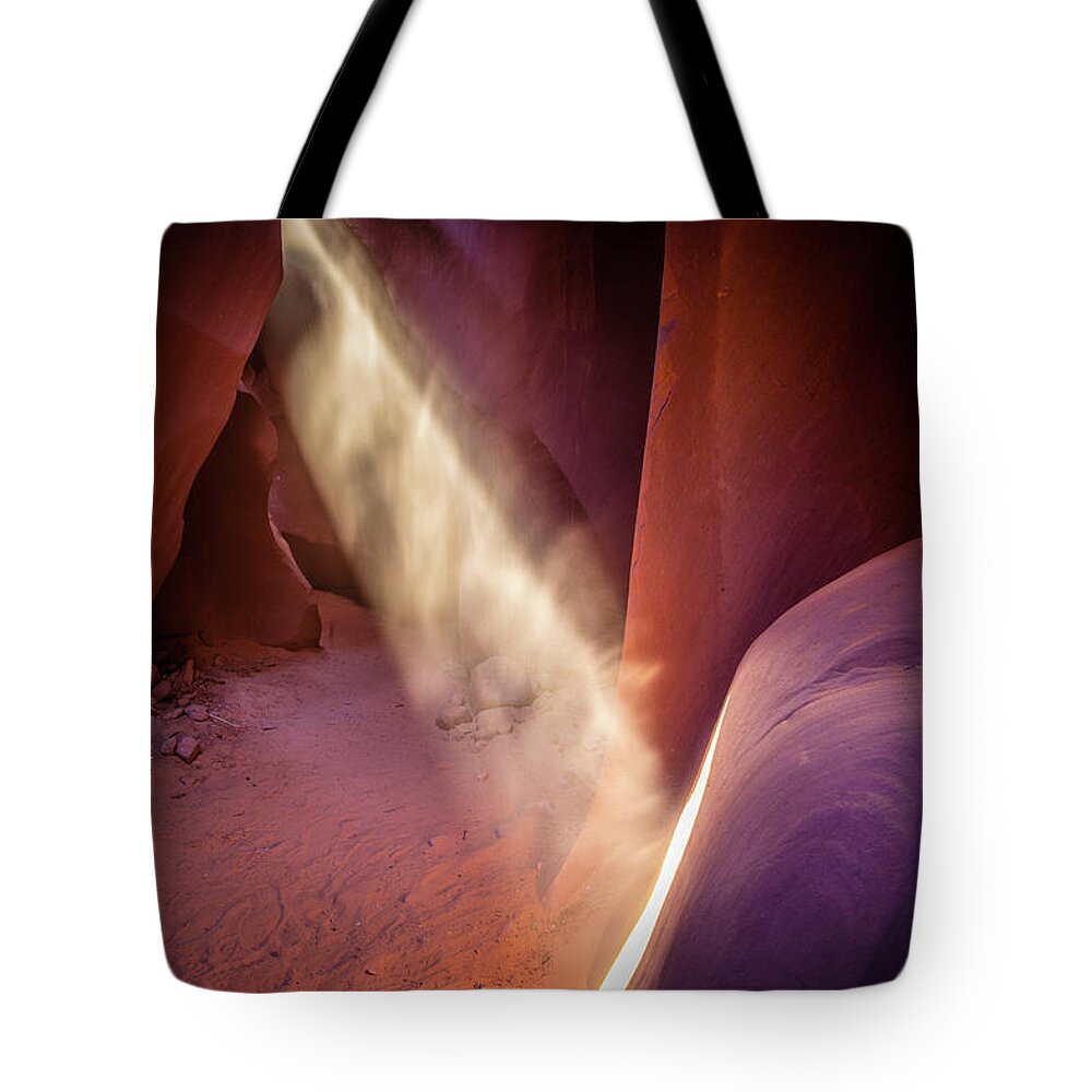 Amaizing Tote Bag featuring the photograph The Ray Of Light by Edgars Erglis