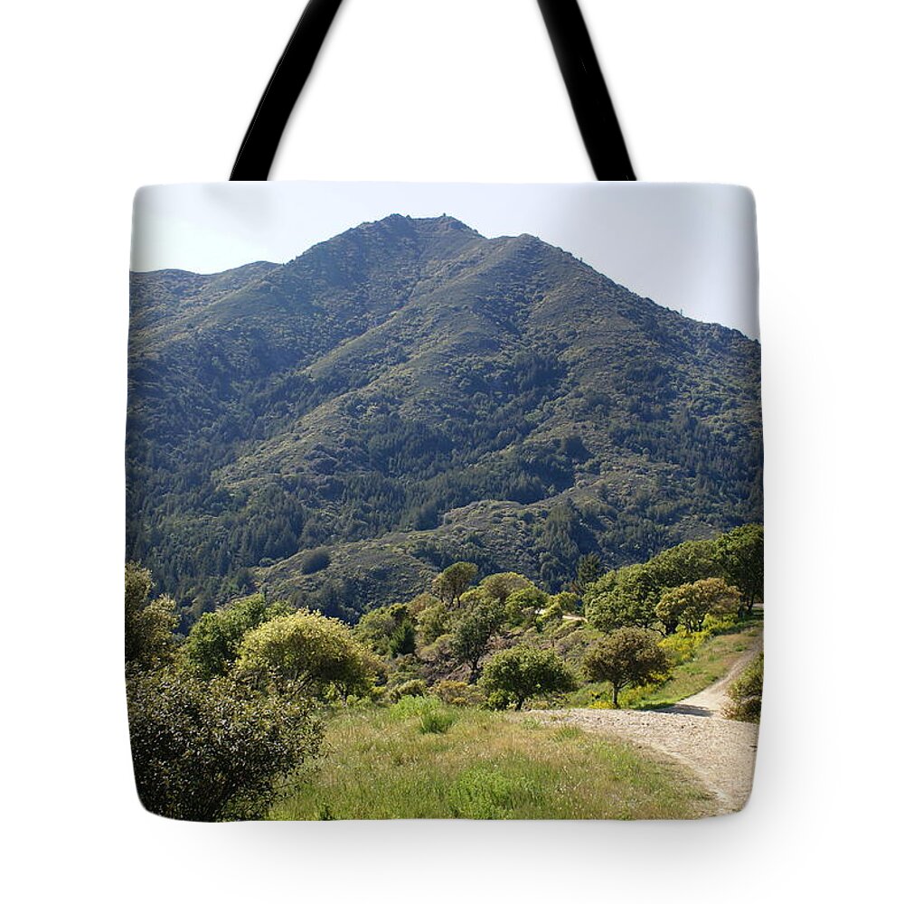 Mount Tamalpais Tote Bag featuring the photograph The Road to Tamalpais by Ben Upham III