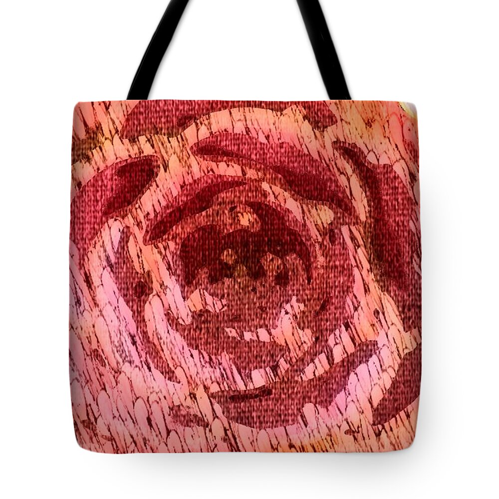 Rose Tote Bag featuring the photograph The Rose a flower by Maria Aduke Alabi