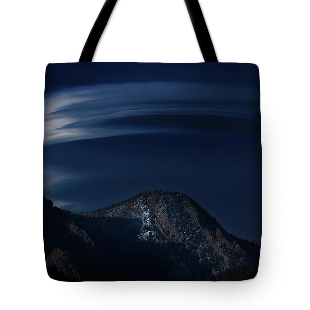 The Tote Bag featuring the photograph The Saucer by Brian Gustafson
