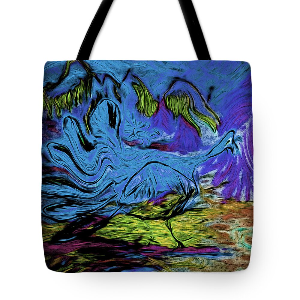 Turkey Tote Bag featuring the photograph The Scary Flight by John Freidenberg