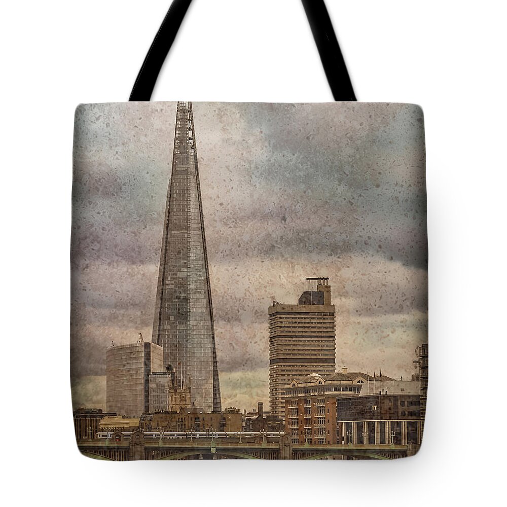 England Tote Bag featuring the photograph London, England - The Shard by Mark Forte