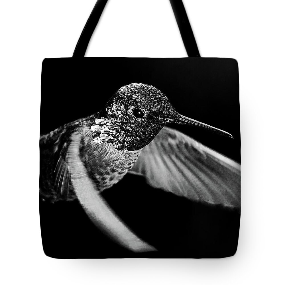 Adult Tote Bag featuring the photograph The Silver Inquisitor by Briand Sanderson