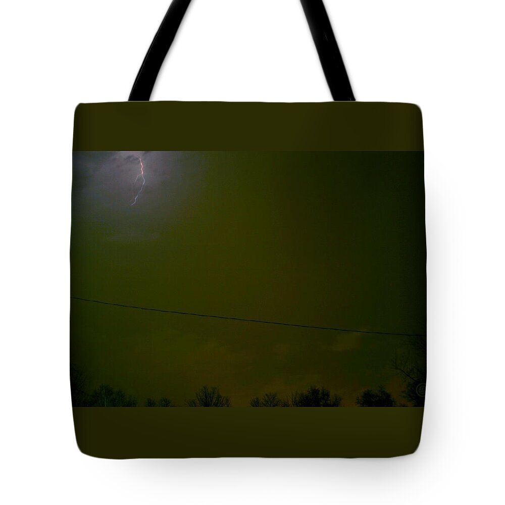 Sky Tote Bag featuring the photograph The Storm 2.1 by Joseph A Langley