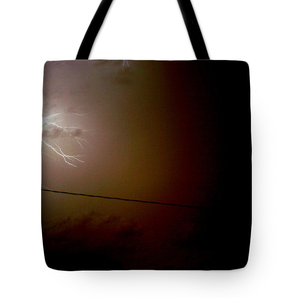 Sky Tote Bag featuring the photograph The Storm 2.2 by Joseph A Langley