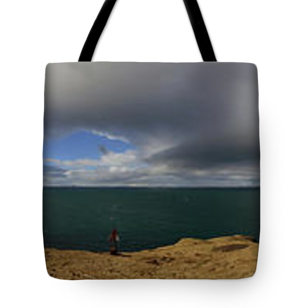 Europe Tote Bag featuring the photograph The Stykkisholmur Lighthouse by Matt Swinden
