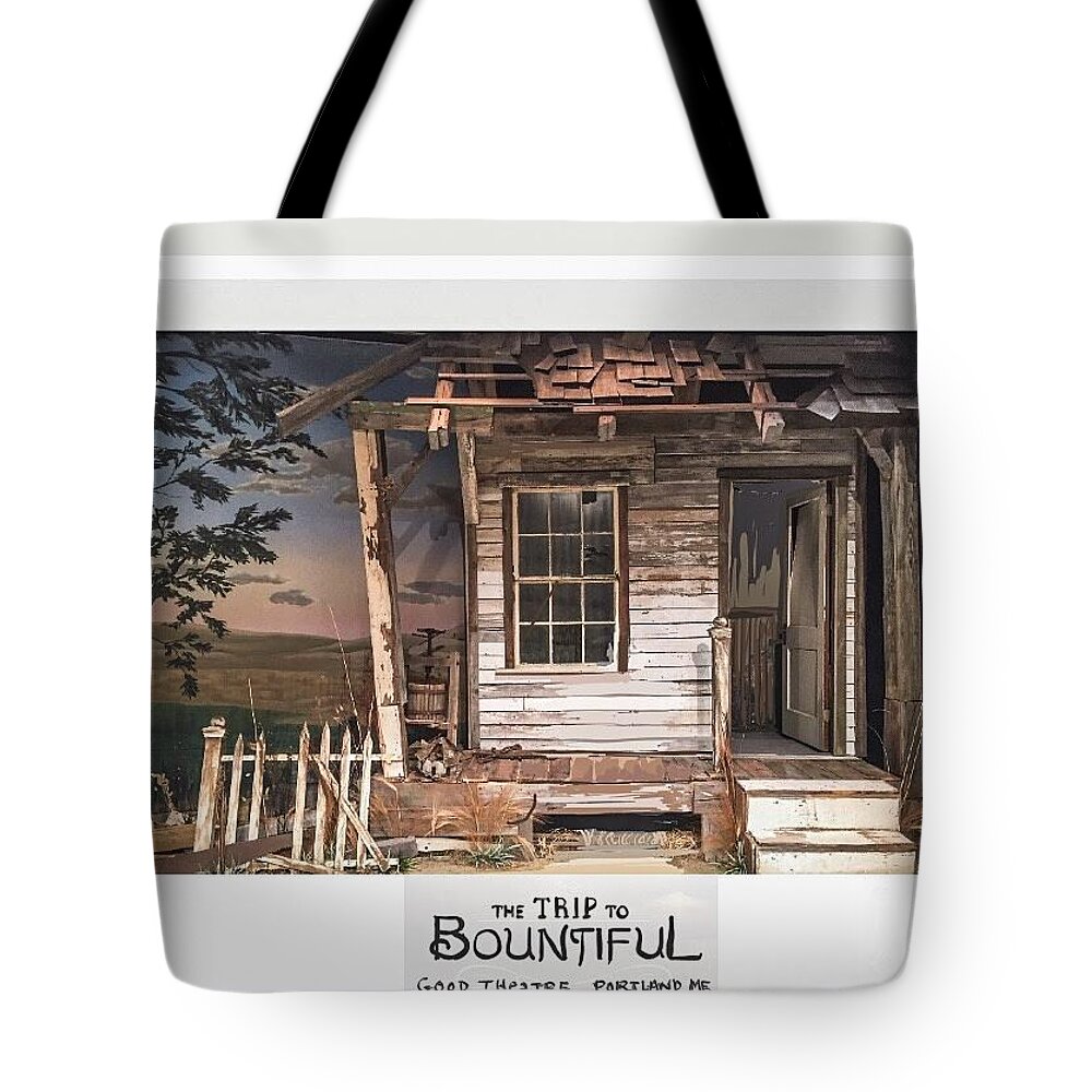  Tote Bag featuring the painting the Trip To Bountiful by Francois Lamothe