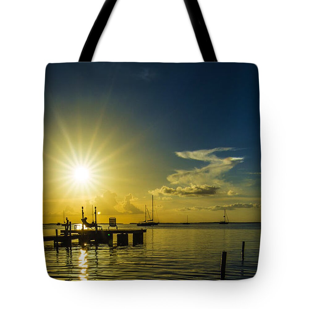 View Tote Bag featuring the photograph The View by Kevin Cable