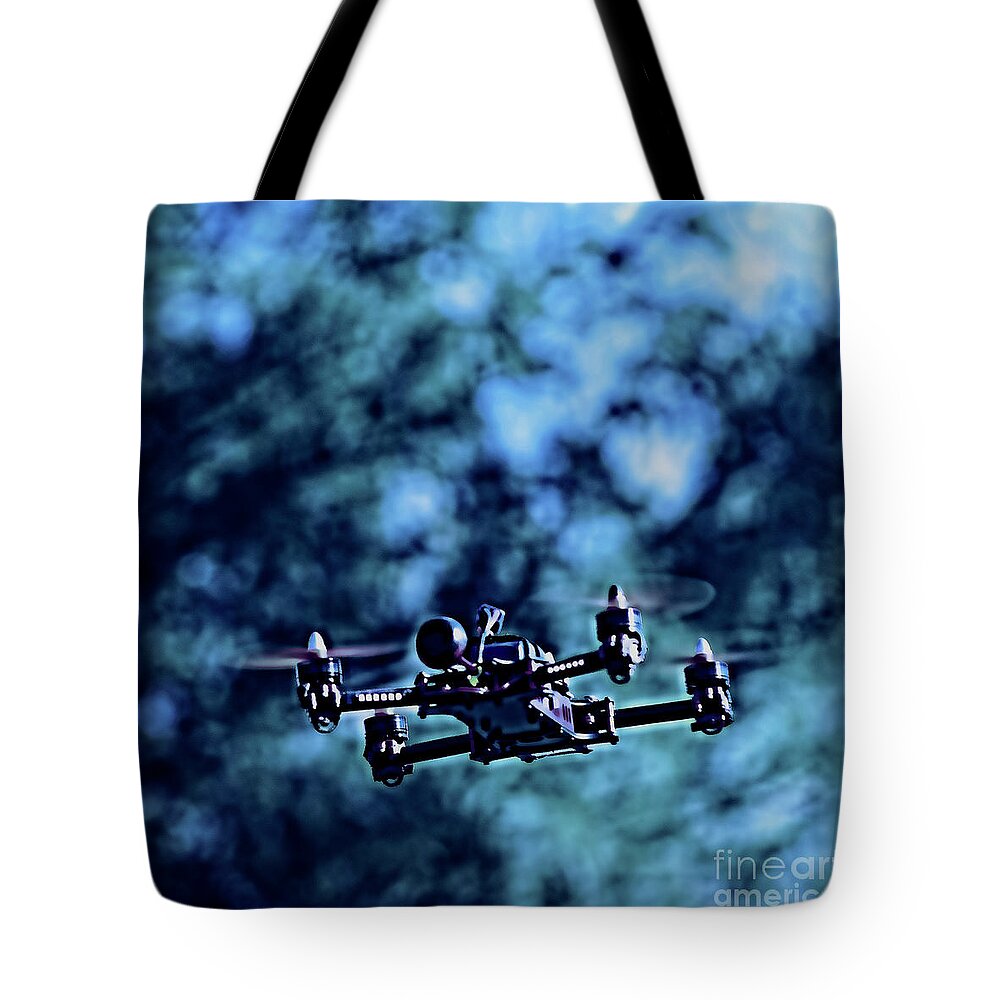 Luther Fine Art Tote Bag featuring the photograph The Watcher by Luther Fine Art