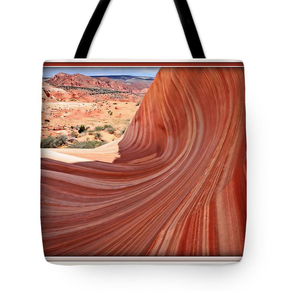 Coyote Tote Bag featuring the photograph The Wave III by Farol Tomson