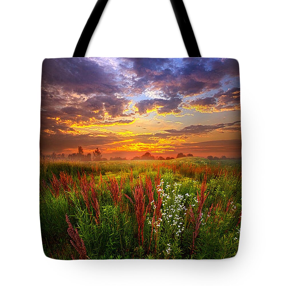 Travel Tote Bag featuring the photograph The Whispered Voice Within by Phil Koch
