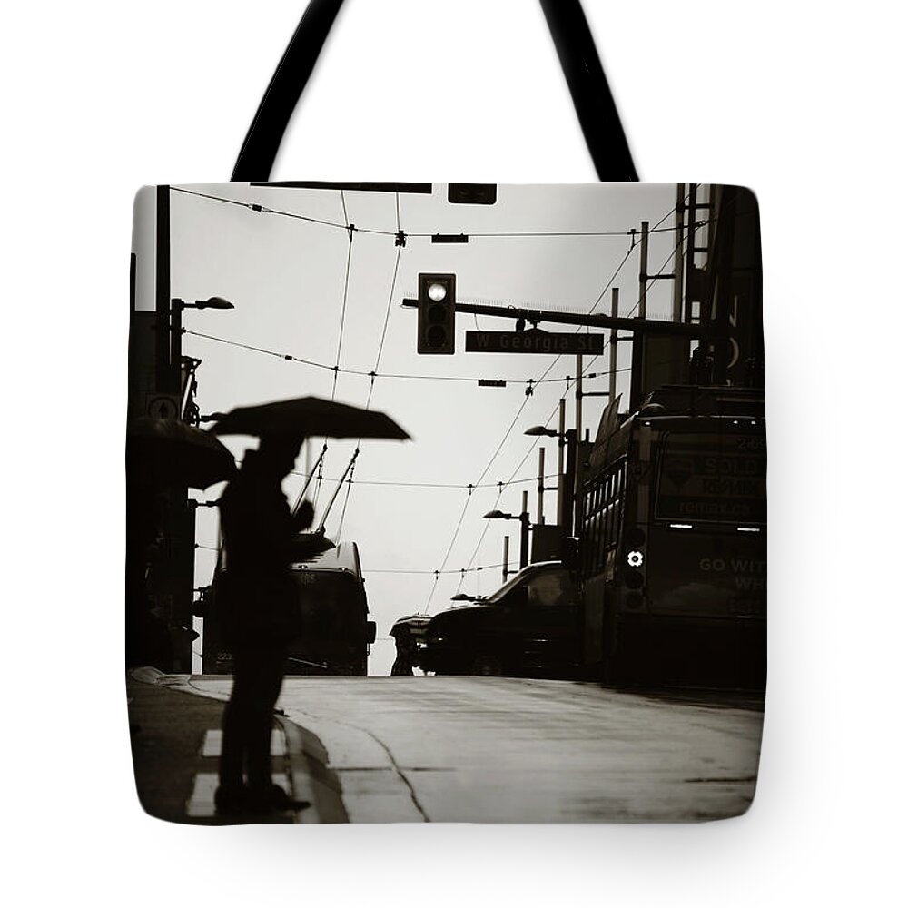 Street Photography Tote Bag featuring the photograph The wings you left by J C