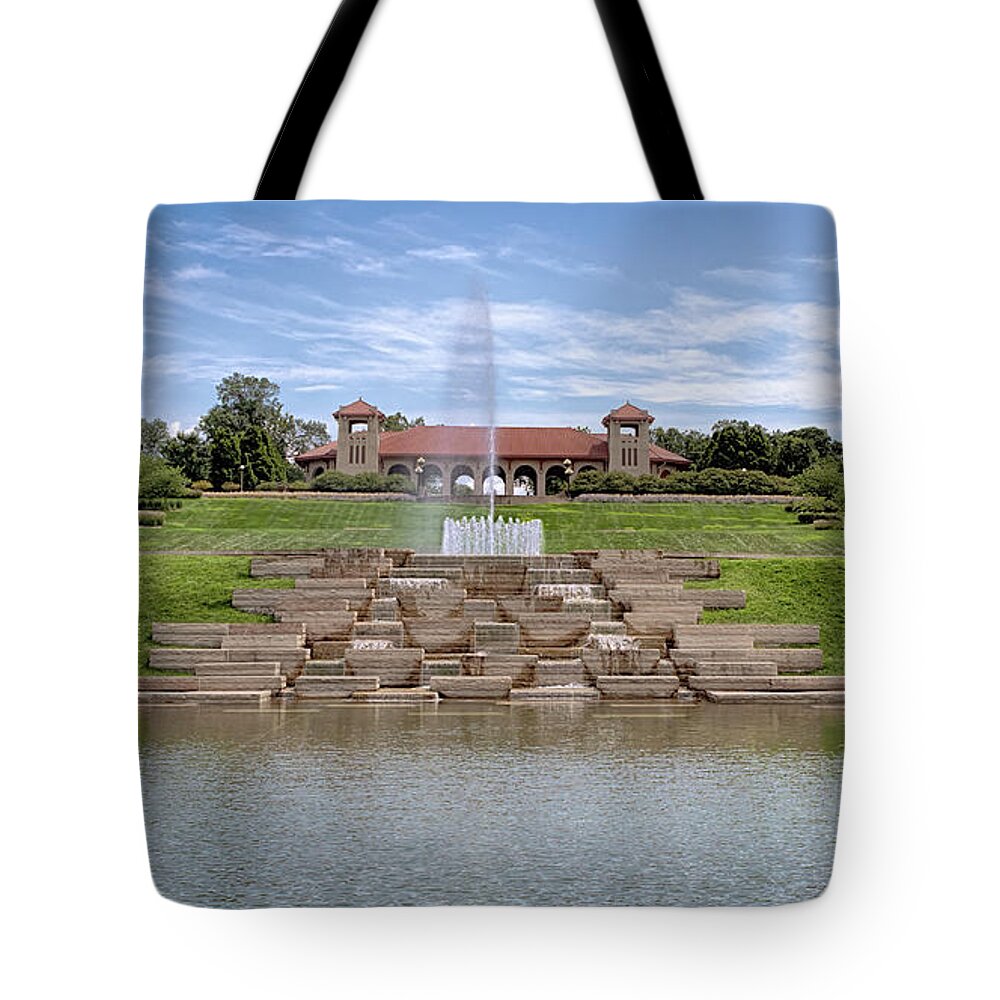 World’s Fair Pavilion Tote Bag featuring the photograph The World's Fair Pavilion by Susan Rissi Tregoning