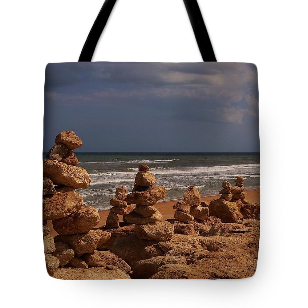 Flagler Beach Tote Bag featuring the photograph The Zen Of A Hurricane 2 by Christopher James