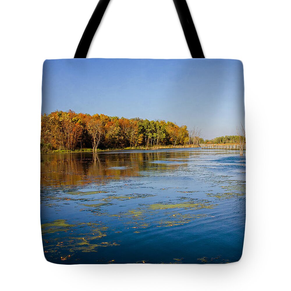 Horicon Marsh Tote Bag featuring the photograph Horicon Marsh 3 by Susan McMenamin