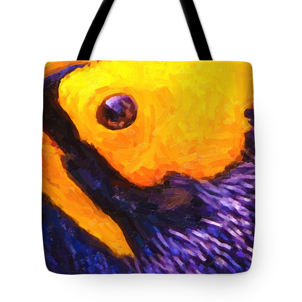 'beasts Creatures And Critters' Collection By Serge Averbukh Tote Bag featuring the digital art They Are Watching No. 6 by Serge Averbukh
