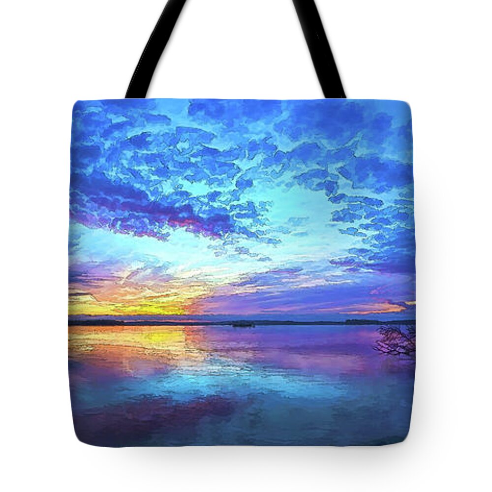 Nature Tote Bag featuring the photograph Thin Ice by ABeautifulSky Photography by Bill Caldwell