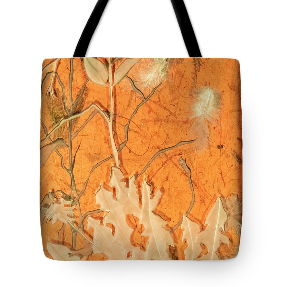 Plants Tote Bag featuring the glass art Thinking of You by Alone Larsen