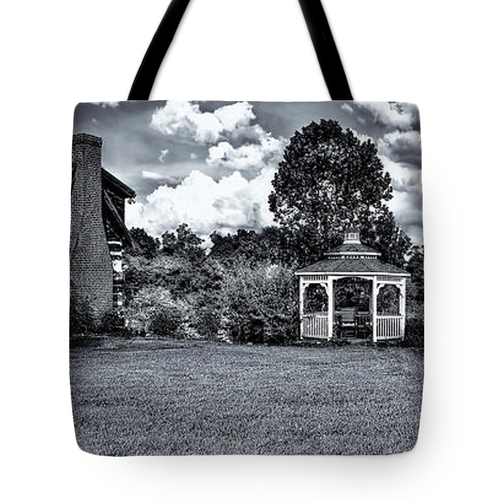 Photograph Tote Bag featuring the photograph This Farm House by Reynaldo Williams