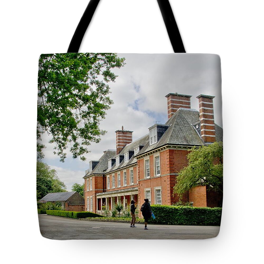 London Tote Bag featuring the photograph This is London. Old Police House in Hyde Park. by Elena Perelman