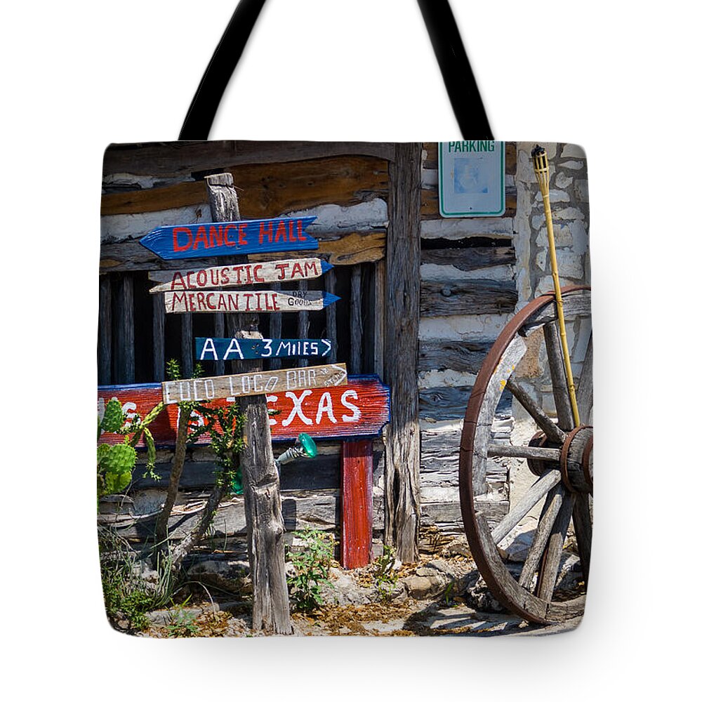 Boerne Tote Bag featuring the photograph This is Texas by Ed Gleichman