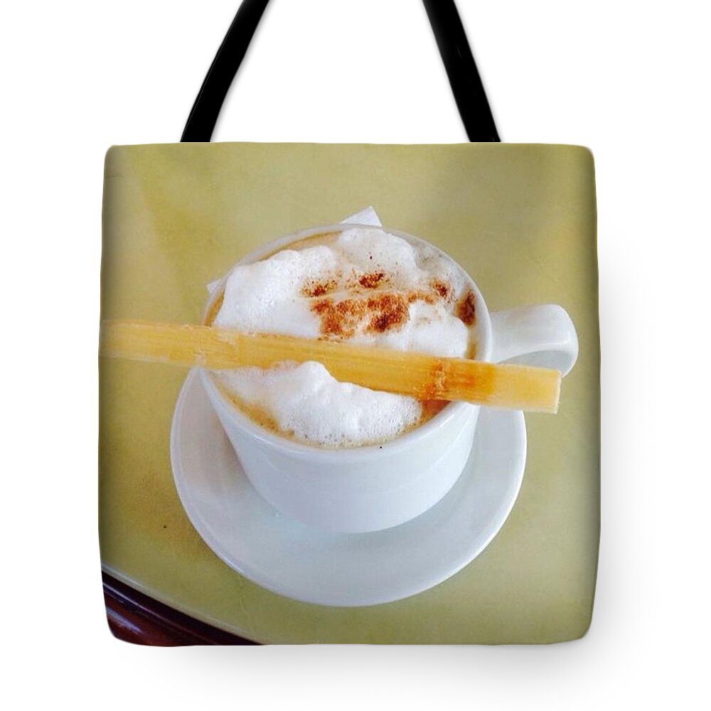 Cappuccino Tote Bags