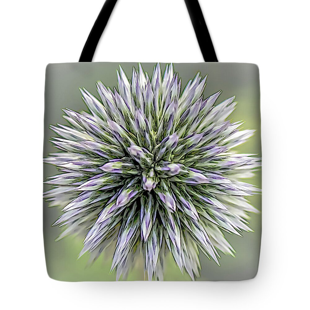 Nature Tote Bag featuring the photograph Thistle II by Robert Mitchell