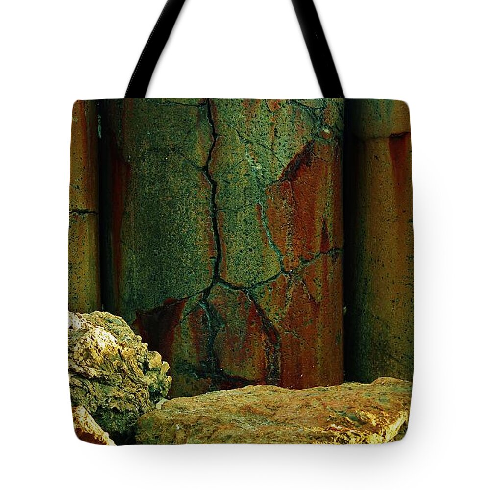 Shore Brake Tote Bag featuring the photograph Three by Craig Wood