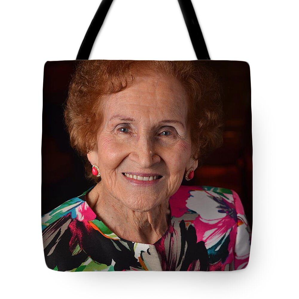 Reunion Tote Bag featuring the photograph Tia Flavia by Carle Aldrete