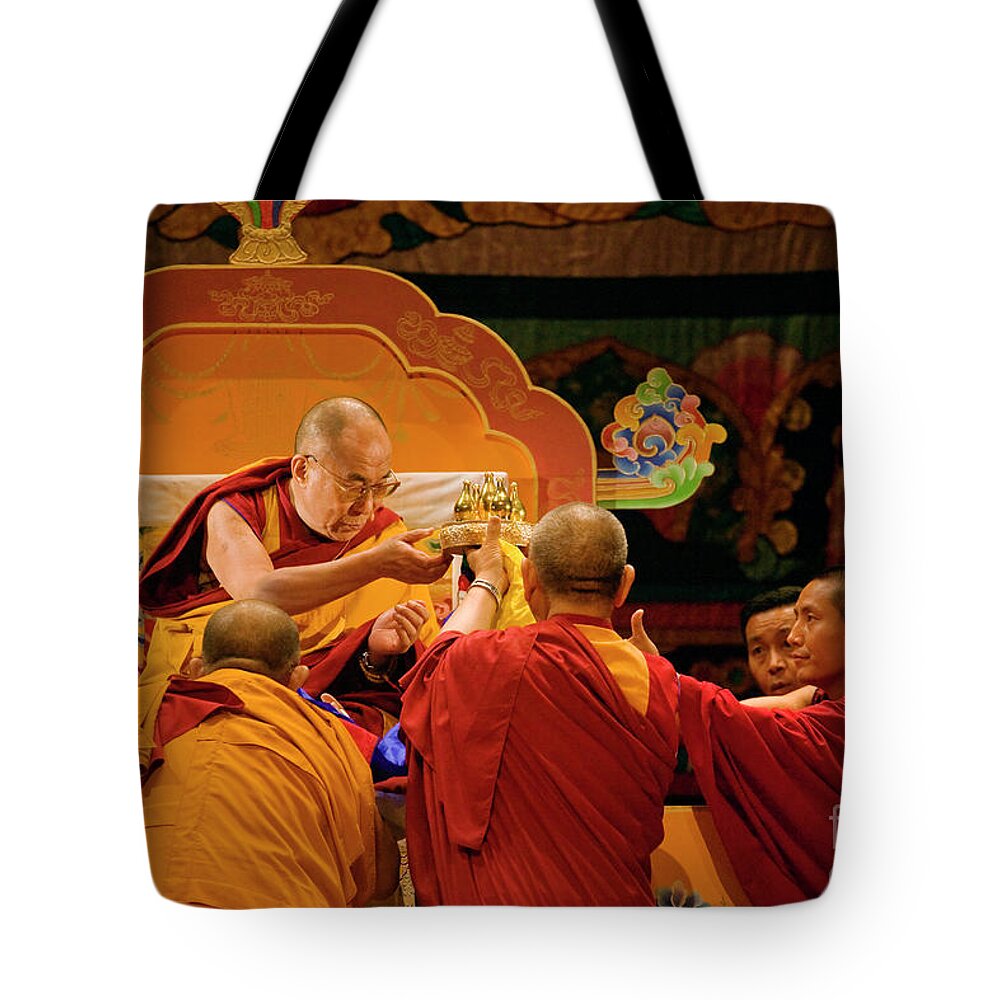 Celebrity Tote Bag featuring the photograph Tibetan_d124 by Craig Lovell