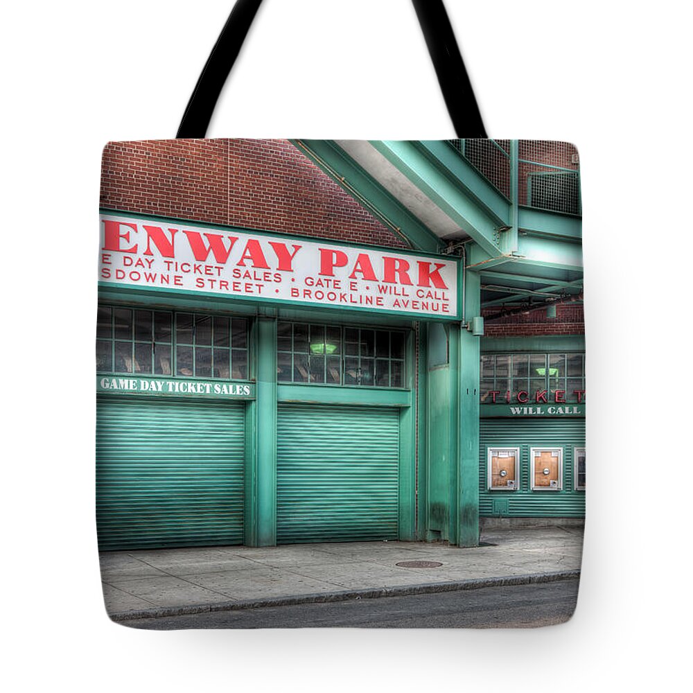 Clarence Holmes Tote Bag featuring the photograph Ticket Windows by Clarence Holmes