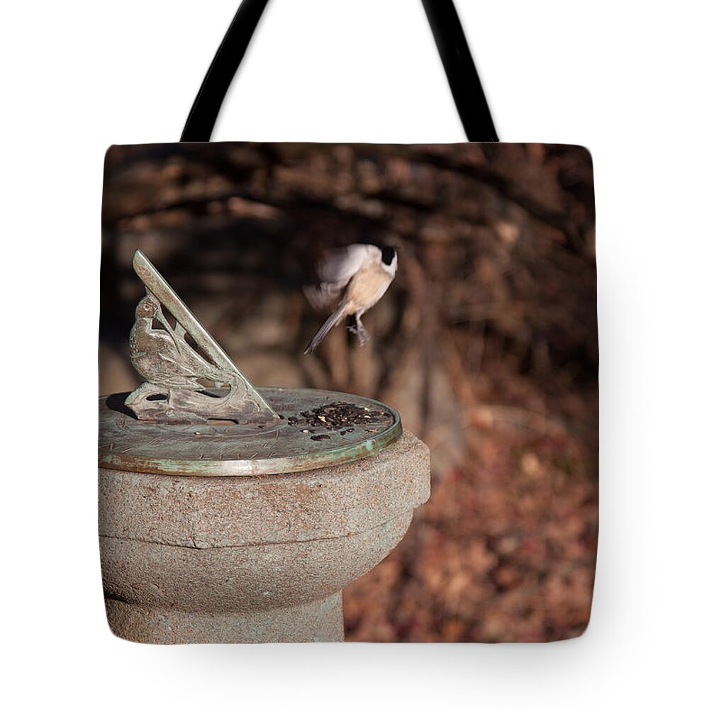 #jefffolger Tote Bag featuring the photograph Time flies by Jeff Folger