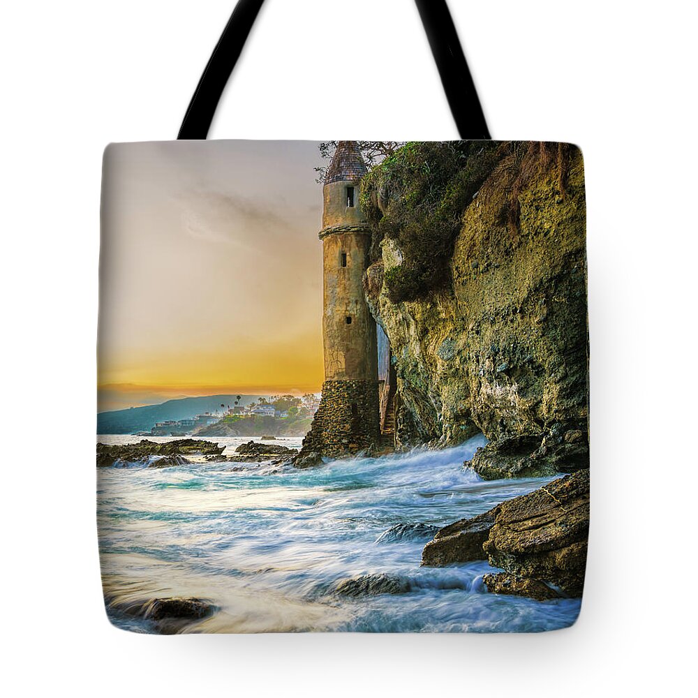 Laguna Tote Bag featuring the photograph Time Flows I Wait by Scott Campbell