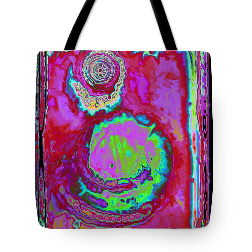 Fantasy Tote Bag featuring the digital art Time Slip by Roxy Riou