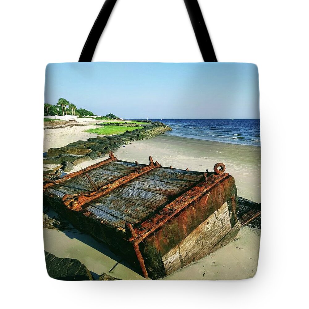 Ocean Tote Bag featuring the photograph Timeless Treasure by Sherry Kuhlkin